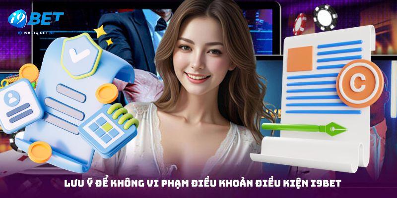 Lưu ý để không vi phạm điều khoản điều kiện i9bet